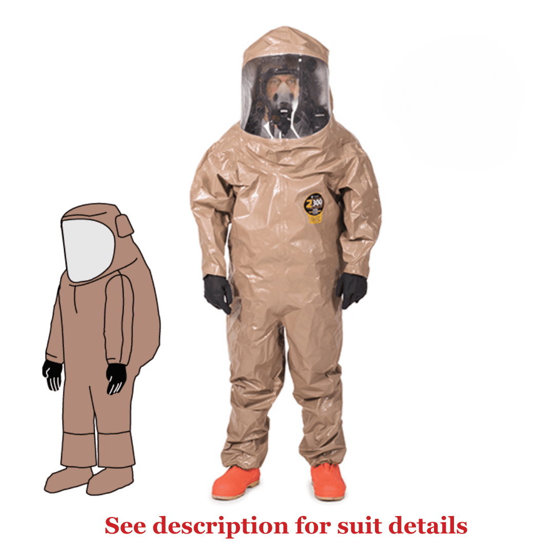 ボール HAZMAT Kappler Zytron 300 Encapsulating Suit Z3H577-92 - NFPA