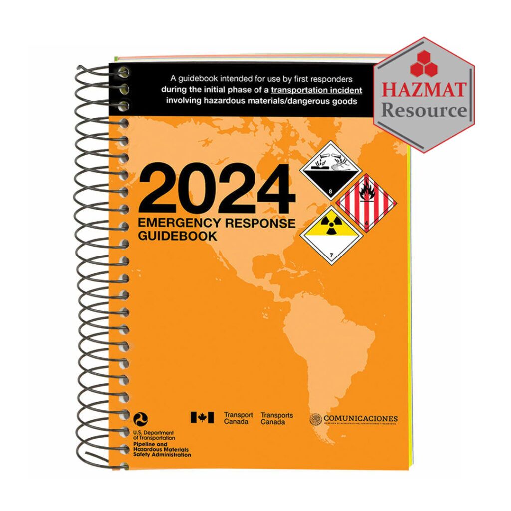 Emergency Response Guidebook ERG - 2024 Edition - Hazmat Resource, Inc.