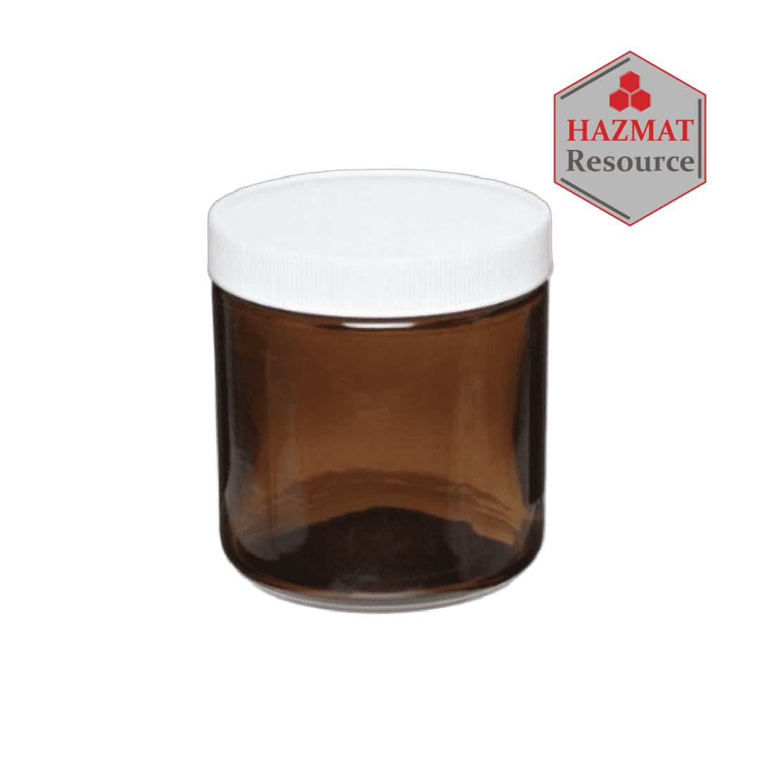 Glass Sample Jar Amber 2 Oz Hazmat Resource