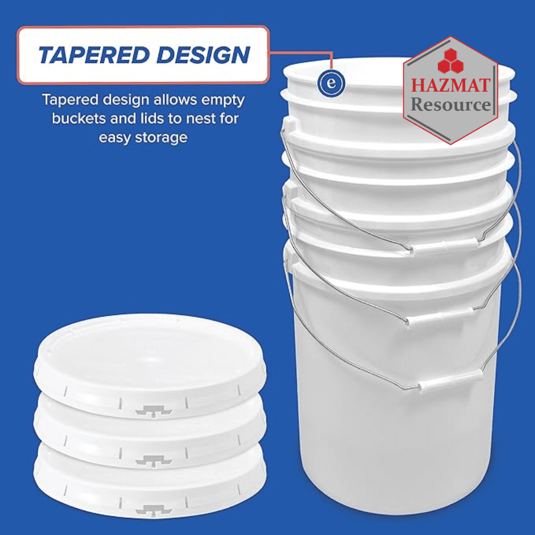 Firefighter Decon Bucket Hazmat Resource