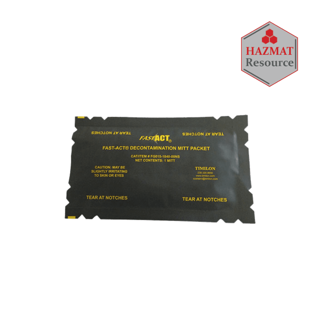 FAST-ACT Decontamination Mitt Hazmat Resource