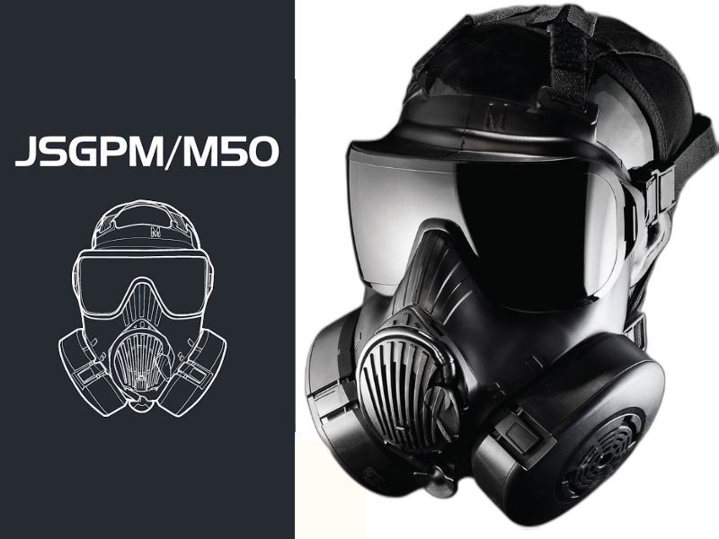 Avon M50 Gas Mask - Joint Service General Purpose Mask - Hazmat