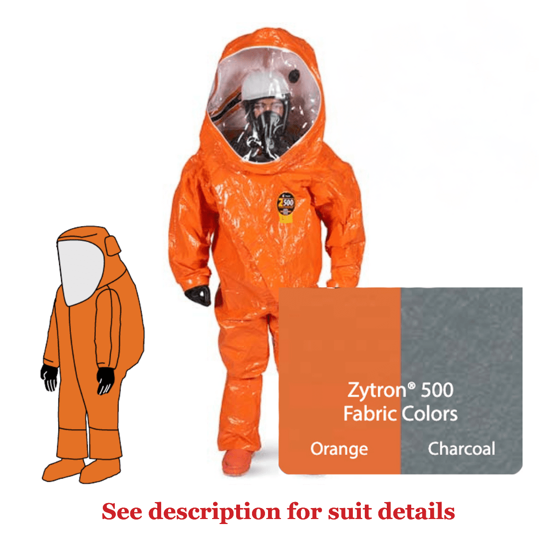 Kappler Zytron 500 Encapsulating Suit Z5H582 - Vapor - Hazmat