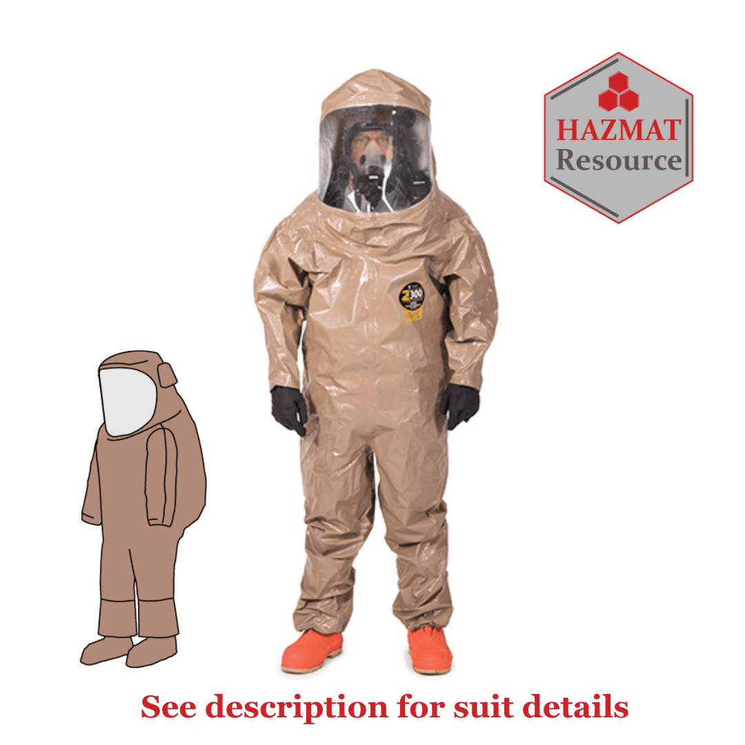 Kappler Zytron 300 Encapsulating Suit Z3H576-92 - Splash